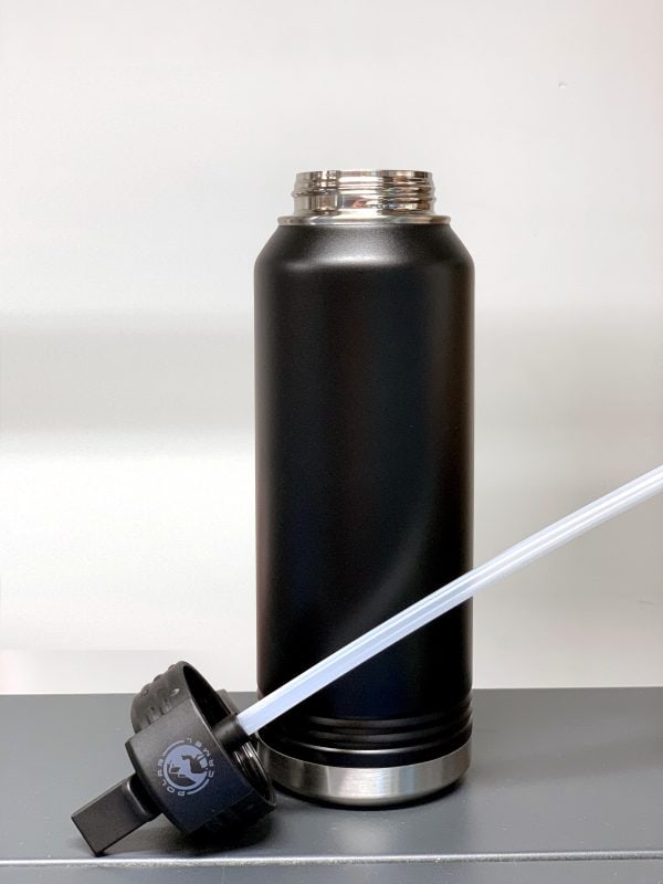 High-quality customized laser engraved water bottle for hydration.