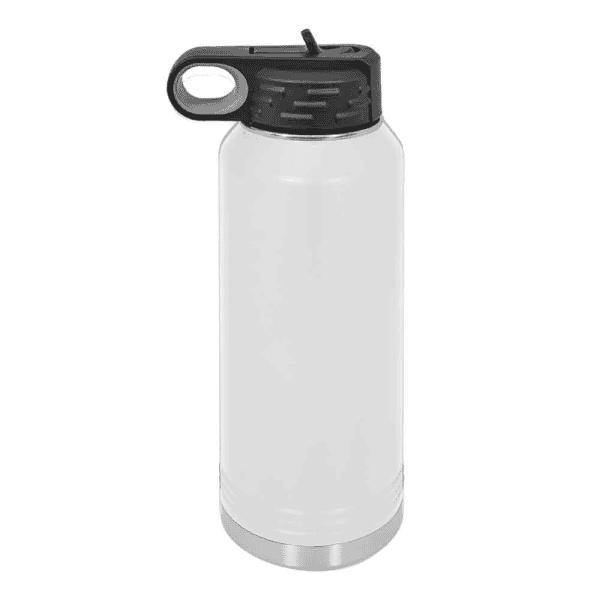 Custom engraved water bottle by FMB Laser Designs with durable design. Perfect for workouts, outdoor activities, or daily use.