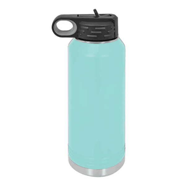 Custom laser engraved water bottles for sports, gifts, and branding. High-quality, personalized designs.