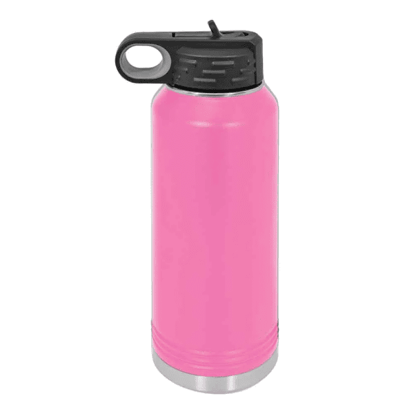 Custom Laser Engraved Water Bottle for Gifts and Promotional Items.