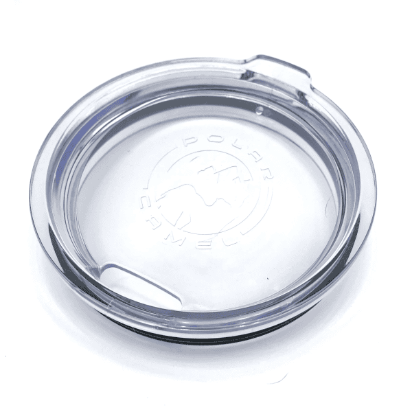 Clear plastic reusable cup, eco-friendly beverage container with logo engraving, promotion.